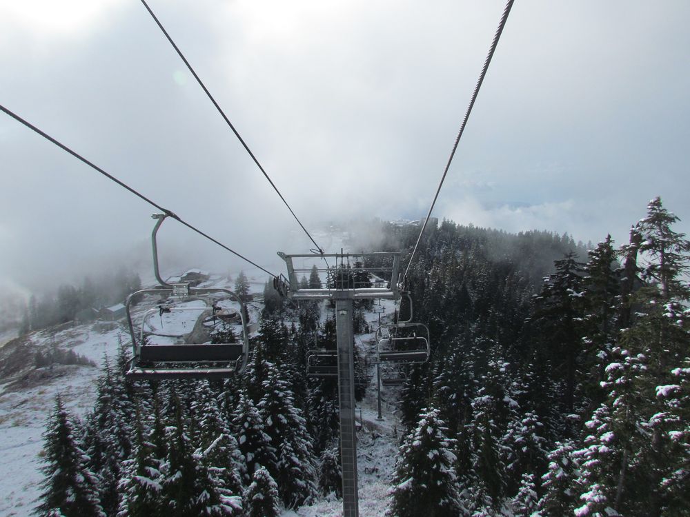 What to do in Vancouver Grouse moutain ski lift, Vancouver