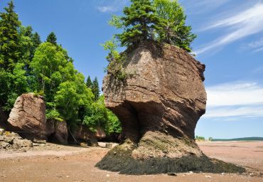 hopewell rocks at tidal exploration site in new brunswick hopewell rocks at tidal exploration site in new brunswick