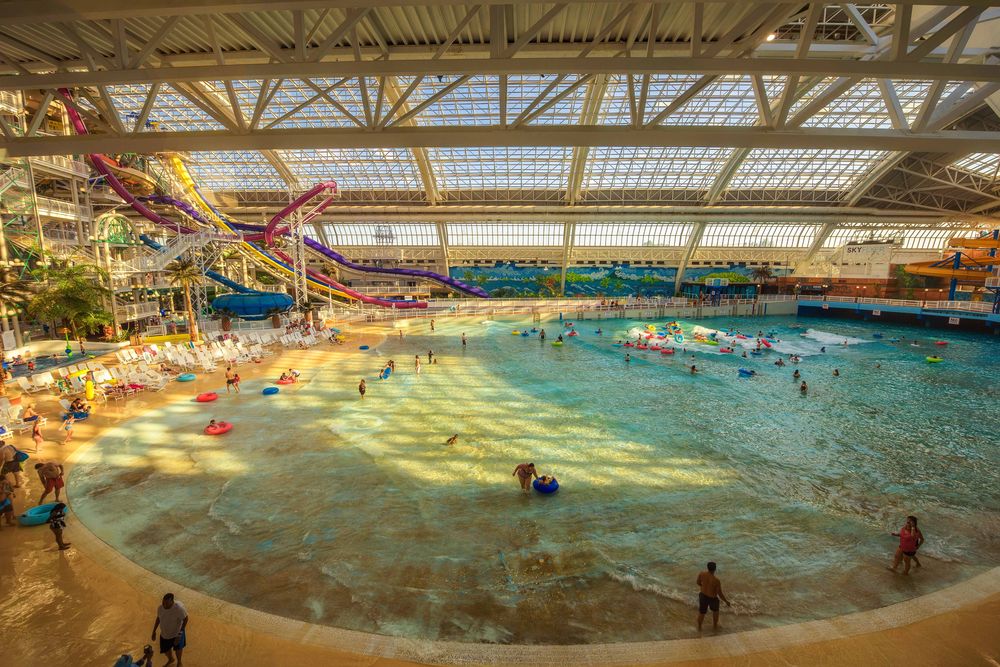Top 10 Reasons to Visit Edmonton People enjoying an indoor waterpark