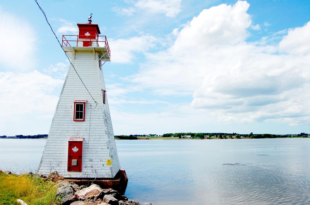 Brighton Beach Range Lighthouses Charlottetown coastline PEI