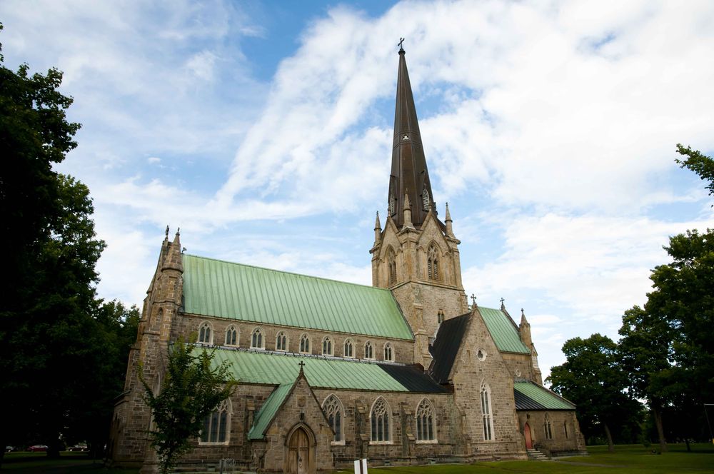 Christ Church Cathedral in the city of Fredericton, Canada.