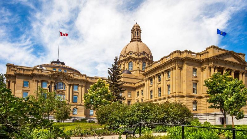 Alberta PNP Introduces New Online Portal! Alberta Legislature Building Edmonton Alberta Canada | Alberta PNP