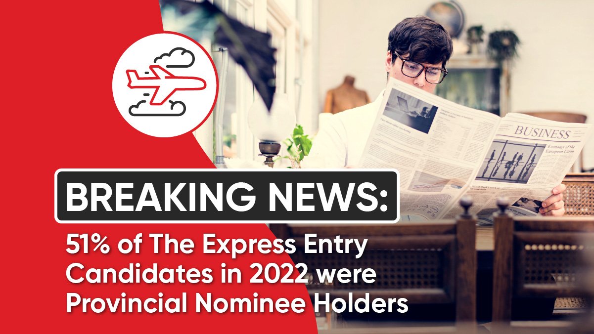 Canada’s Provincial Nominee Program accounts for more than half of Express Entry newcomers welcomed into Canada in 2022 Canada’s Provincial Nominee Program accounts for more than half of Express Entry newcomers welcomed into Canada in 2022