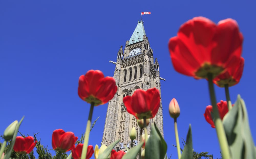Ottawa – City of Celebration Peace Tower Clock Parliament building, Ottawa, Canada