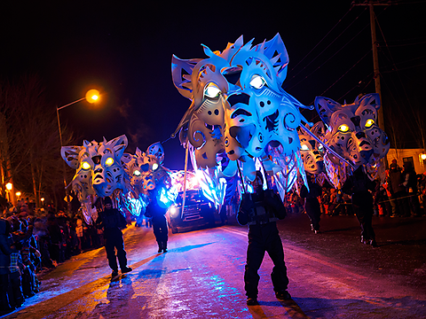Living the dream in Canada’s winter Quebec winter carnival 2017