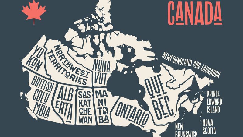 What's the Difference Between the FSWP & the FSTP? map of canada | Steps to Apply