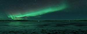 Beautiful northern lights in Newfoundland and Labrador